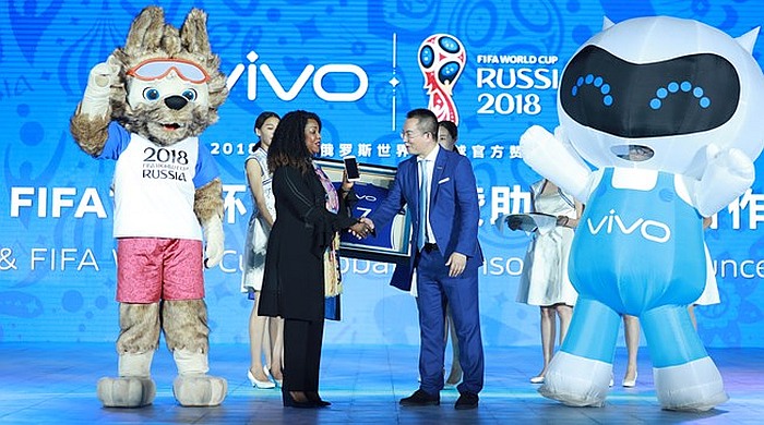 Vivo will be the official brand of smartphone for 2018-2022 FIFA World Cup